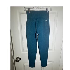 AYBL Speckle Seamless High Rise Leggings Teal size M NWT